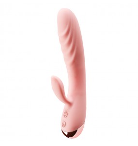 XIUXIUDA - G-Spot Thrusting Heating Vibrator (Chargeable - Purple)